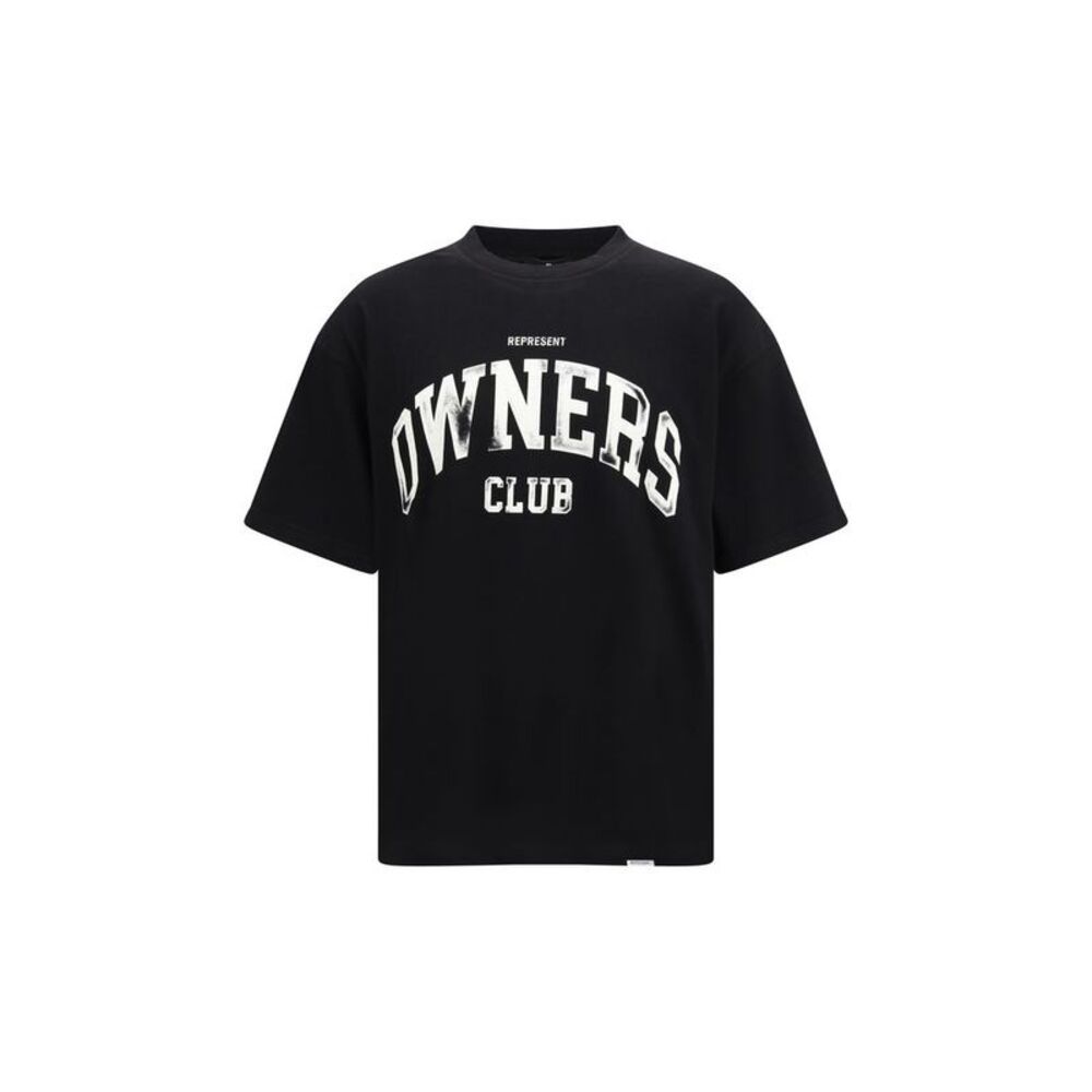 Represent Black Cotton Men's T-Shirt